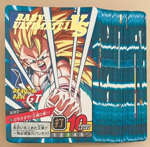 Cartes dragon ball power - cartes, gt