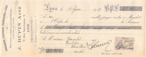 1917 horlogerie bijouterie - 1917,