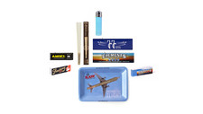 Blue-Pack - Rolling Tray Set