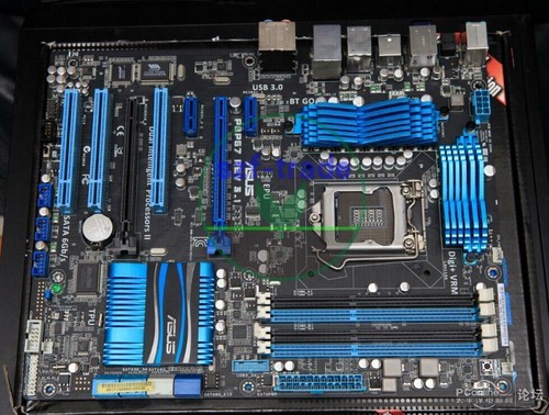 1pcs used asus p8p67 rev - rev, 3.1