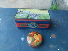 2 BOITES EN TOLE LITHO , ROQUFORT SOCIETE , BONBONS DEBRAY