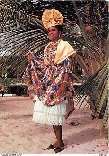 Carte postale antilles - carte,