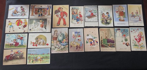 Lot cartes postales - lot, 20