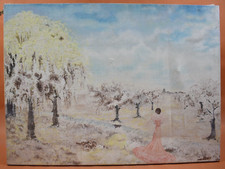 Peinture à l'huile sur toile