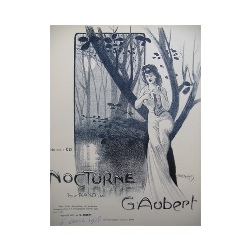 Aubert gaston nocturne - nocturne, l