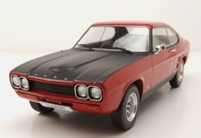 MODELCAR, FORD Capri Mk1 RS 1970 Rouge, échelle 1/18, MOD18538