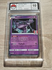 Carte mewtwo KFC  indonésienne gradé 10 / 184/SM-P