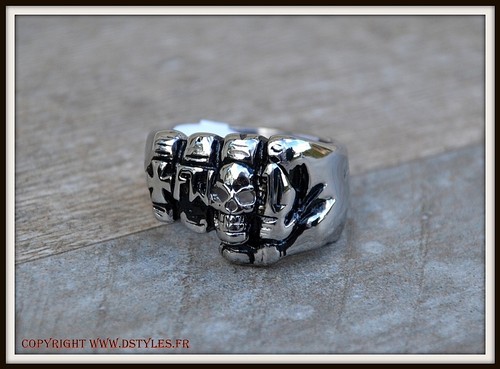 Bague chevalière tête - chevalière, de