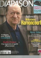 DIAPASON N°645 DIEU A NIKOLAUS HARNONCOURT / BETSY JOLAS / Y. NEZET-SEGUIN