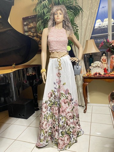Floral lace top - floral,