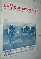 VIE GRAND AIR 1908 AVIATION FARMAN CHAMONIX SKI CYCLISME TURF COURSES NICE AUTO