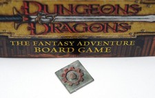  JEU DE SOCIÉTÉ PARKER DONJONS ET DRAGONS PIÈCE DE RECHANGE ORIGINAL PIÈGE CARRELAGE PIÈCES DE RECHANGE