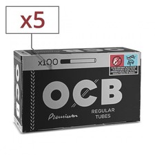 5 boites de 100 tubes à