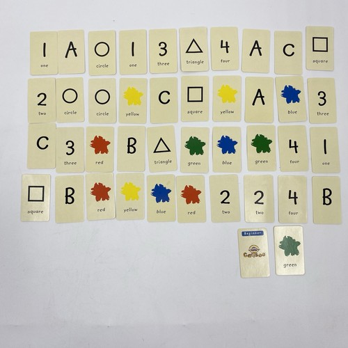 Replacement beginner cards - 42,
