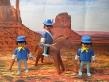 Playmobil Western 3485  Cowboy / Cavalerie Vintage / Nordiste