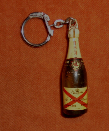 Porte clés bouteille - porte-clés,