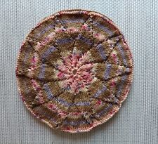 Fait main: Béret Femme en Laine sans Pompon. Multicolore.