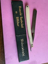 Ancien rasoir coupe choux 718 2/8 Widerstrahl SOLINGEN vintage