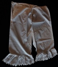 Culotte fendue ancienne coton
