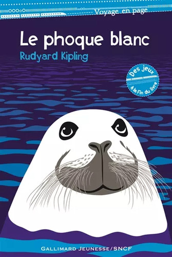 Phoque blanc rudyard - phoque,