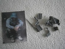 MAQUETTE 1 FIGURINE WW2 GERMAN SOLDAT ALLEMAND AU REPOS 1/35 - 1.35eme