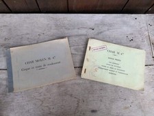 2 Notices Char M47 Patton US 