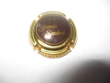 1 capsule de champagne Drappier Cuvée Grande Sendrée N°18 noir et or