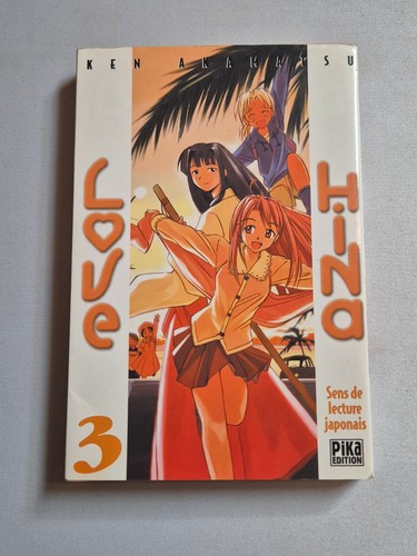 Livre manga love hina - livre, 3