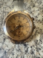 Montre Homme Lotus 18193 - Acier Inoxydable - Chronographe - Bracelet à changer