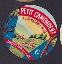 Ancienne petite étiquette