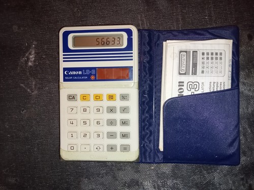 Vintage calculatrice canon - calculatrice,