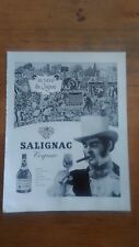 PUB ANCIENNE ADVERT - cognac salignac - Réalité 1950