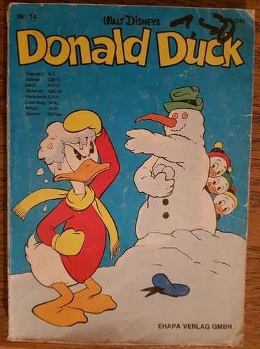 Livre poche donald duck - de,