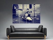 Vintage Vespa  romantic stroll