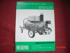 ANCIEN   PROSPECTUS   PUBLICITAIRE  GENERATEUR  DE VAPEUR  REGERO