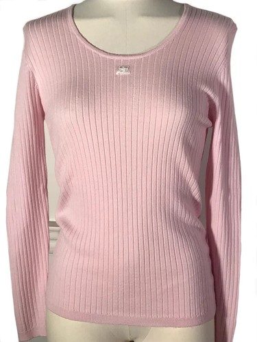 Pull courrèges rose poudré - courrèges,