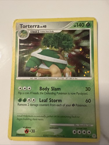 Pokémon tcg torterra - torterra, 17/130