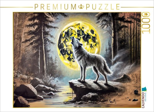 Calvendo puzzle wolf howls - calvendo,