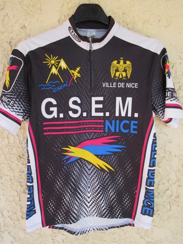 Maillot cycliste m nice - maillot, g.s.e.m