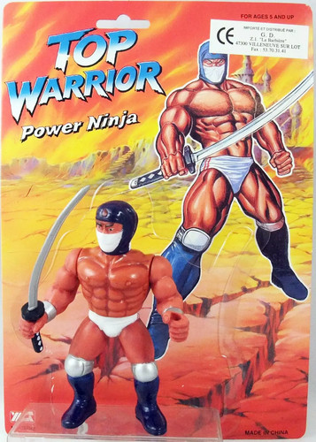 Top warrior power ninja - warrior,