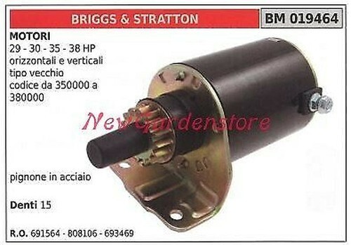 Démarreur moteur 29hp - b&s,