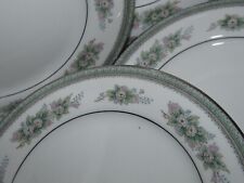 Série de 6 assiettes dessert porcelaine Japon Noritake modèle Bristol