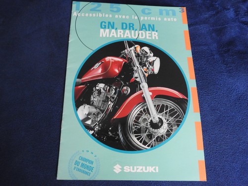 Catalogue moto suzuki gamme - catalogue,