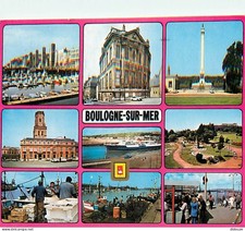 Carte postale boulogne - 62,