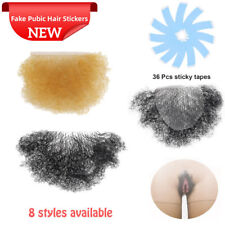 Faux poils pubiens autocollant