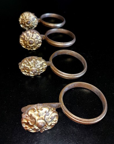 Rond bronze doré - 4,