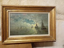peinture marine  XIX par