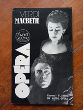 Avant-scène opéra n°40: MACBETH de Verdi