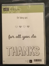 Lot de tampons Stampin Up