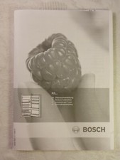 Ancienne Notice Bosch Réfrigérateur Kil..
